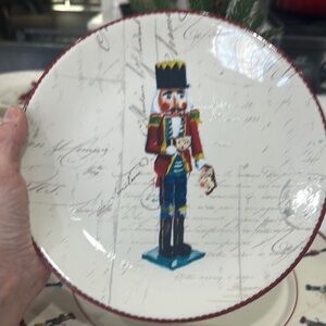 Williams Sonoma Nutcracker Decorative Plate